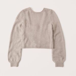 Abercrombie & Fitch Open Tie-Back Sweater